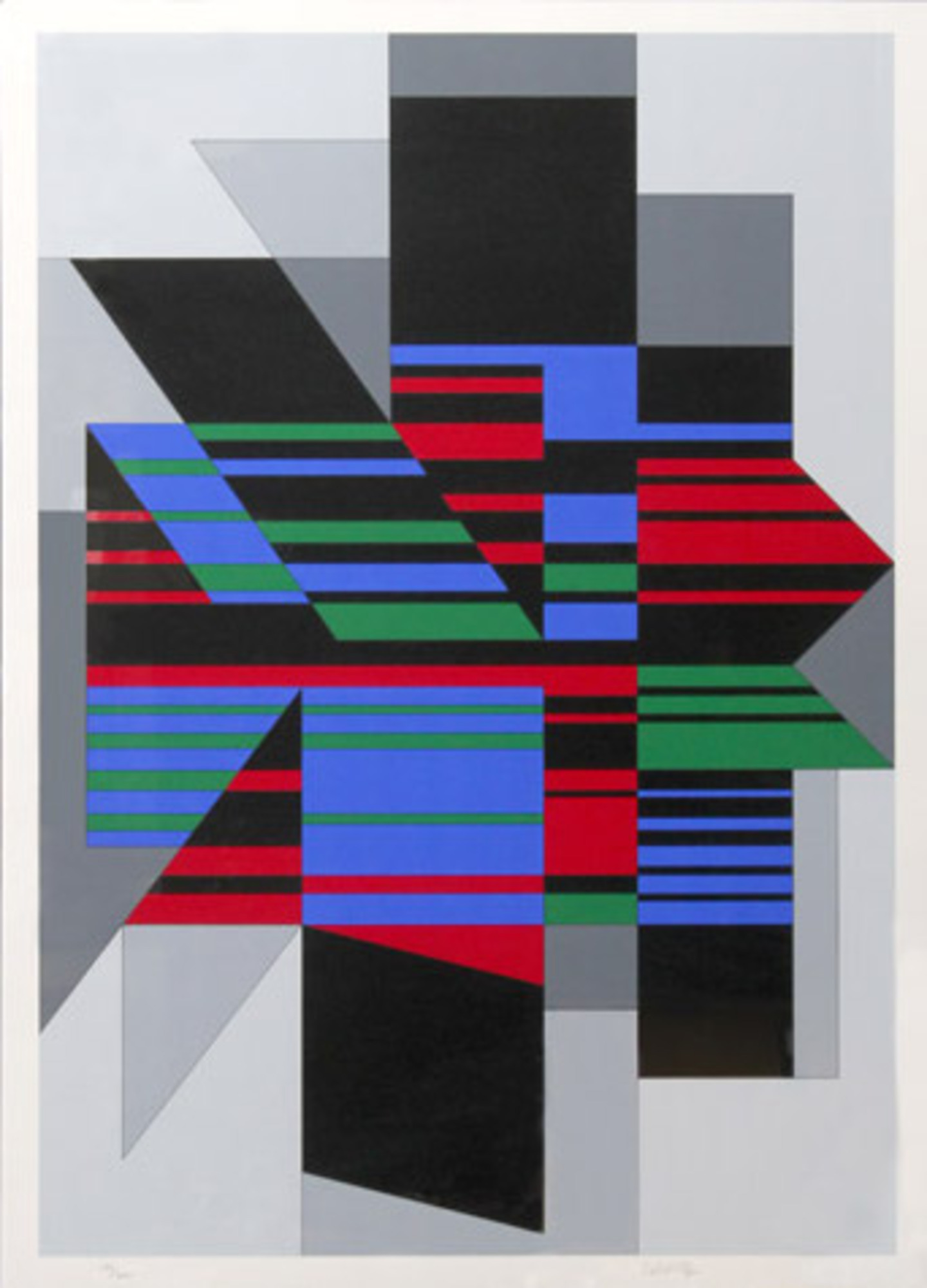 Attila by Victor Vasarely