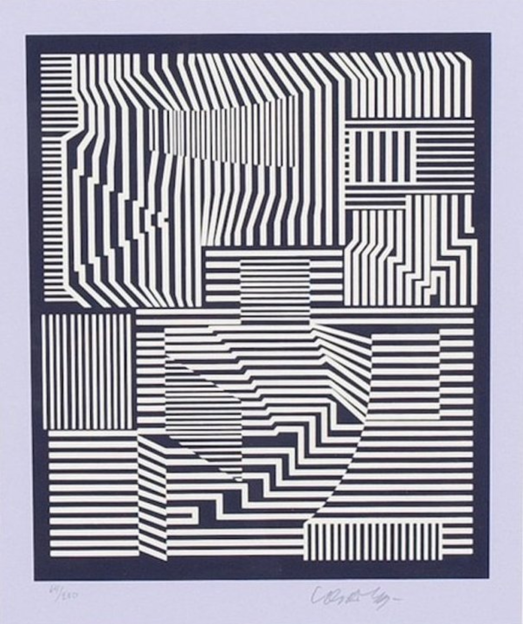 Untitled by Victor Vasarely