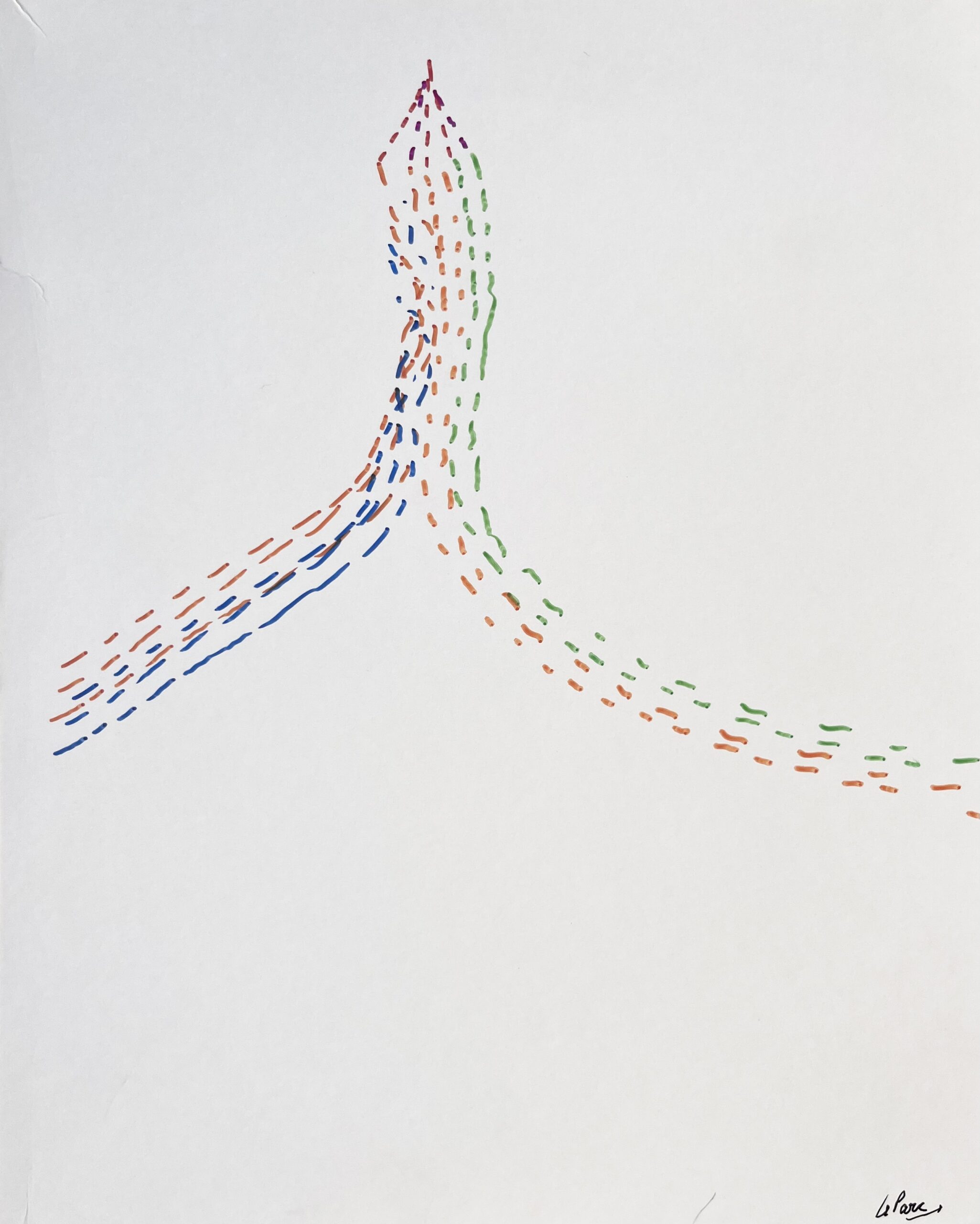 Dessin Infinie 25 by Julio Le Parc