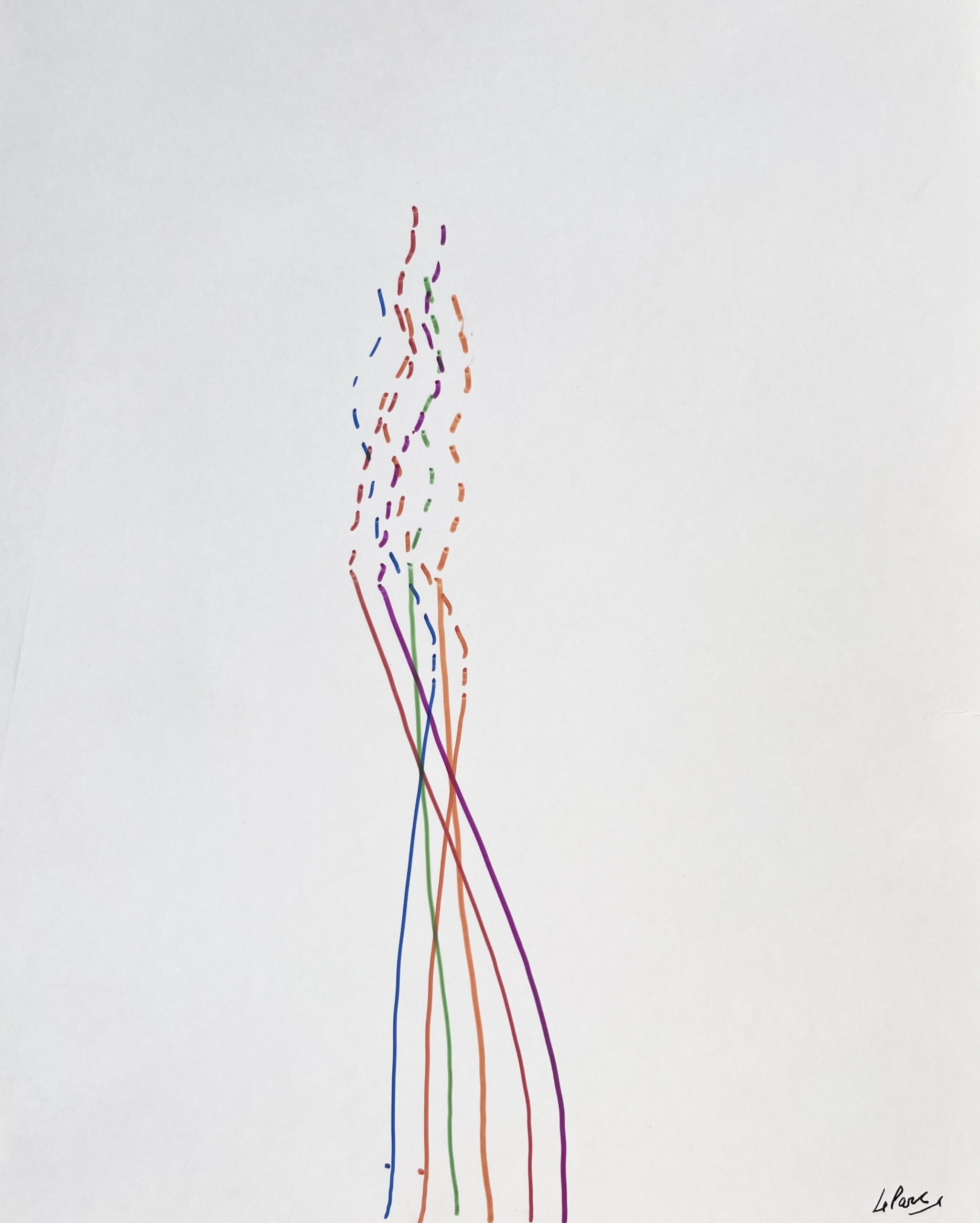 Dessin Infinie 26 by Julio Le Parc