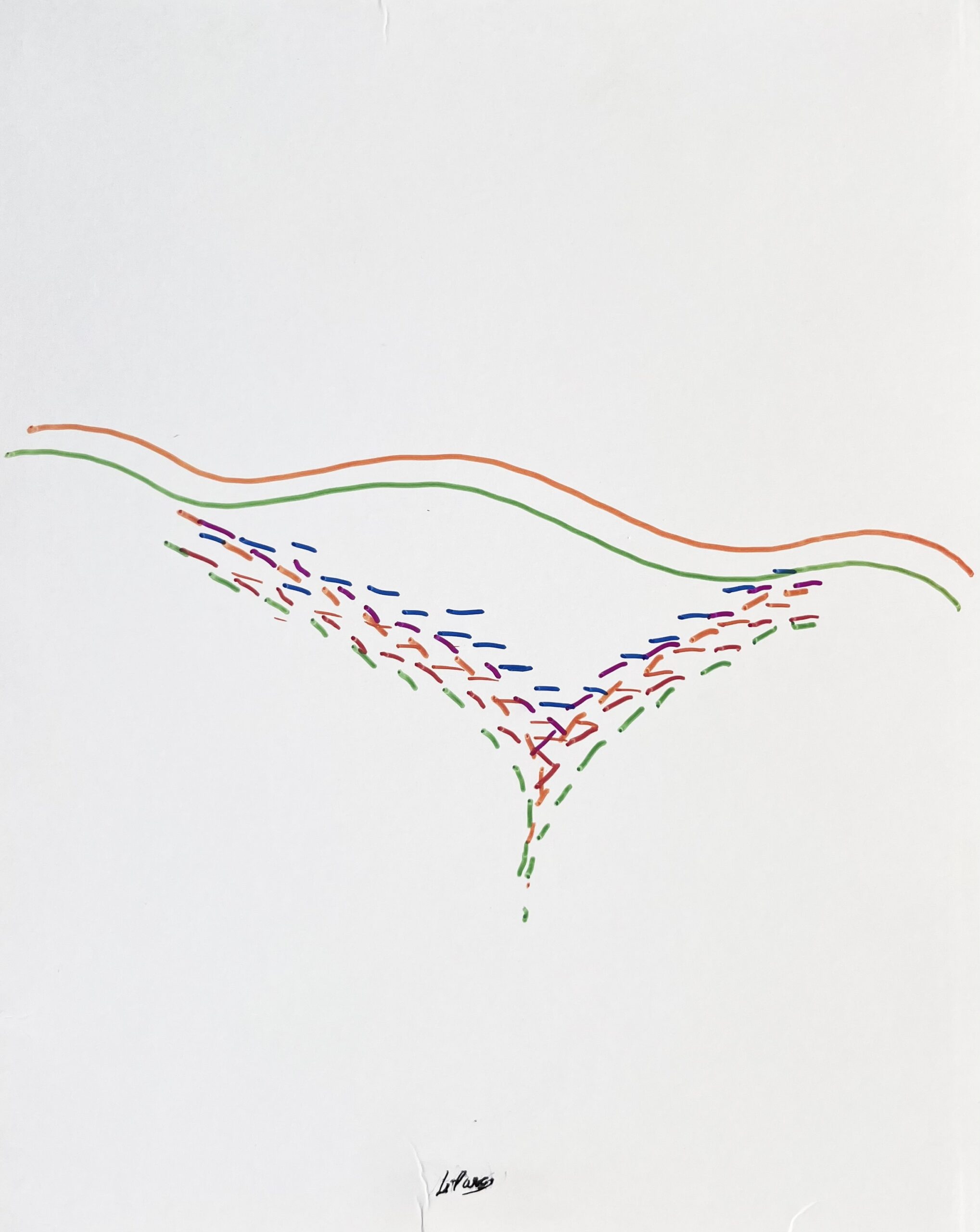 Dessin Infinie 32 by Julio Le Parc