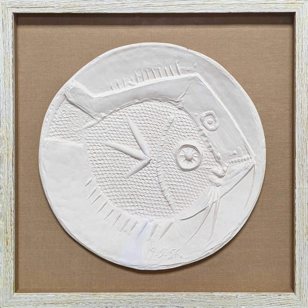 Grand Poisson (Big Fish) Clay Dish by Pablo Picasso