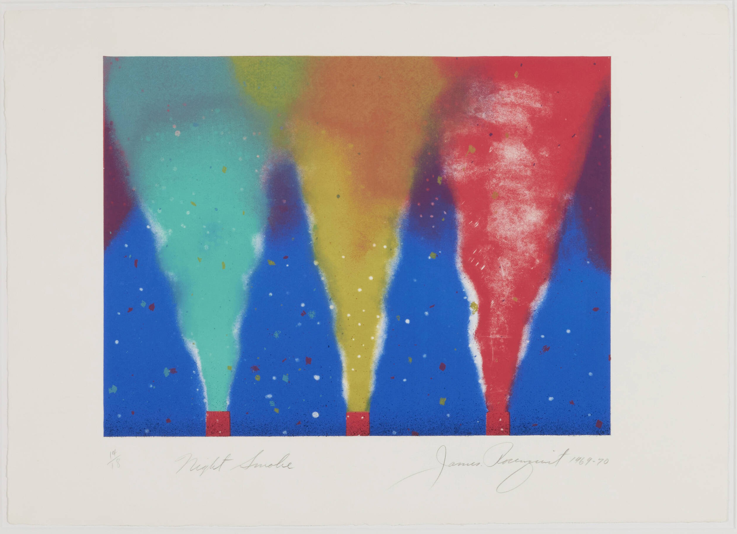 Night Smoke by James Rosenquist