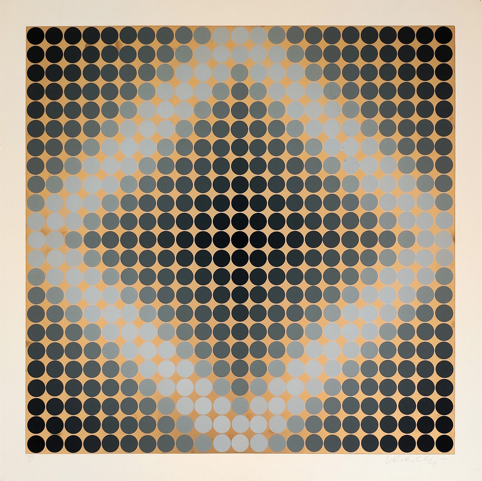 Diago CF by Victor Vasarely