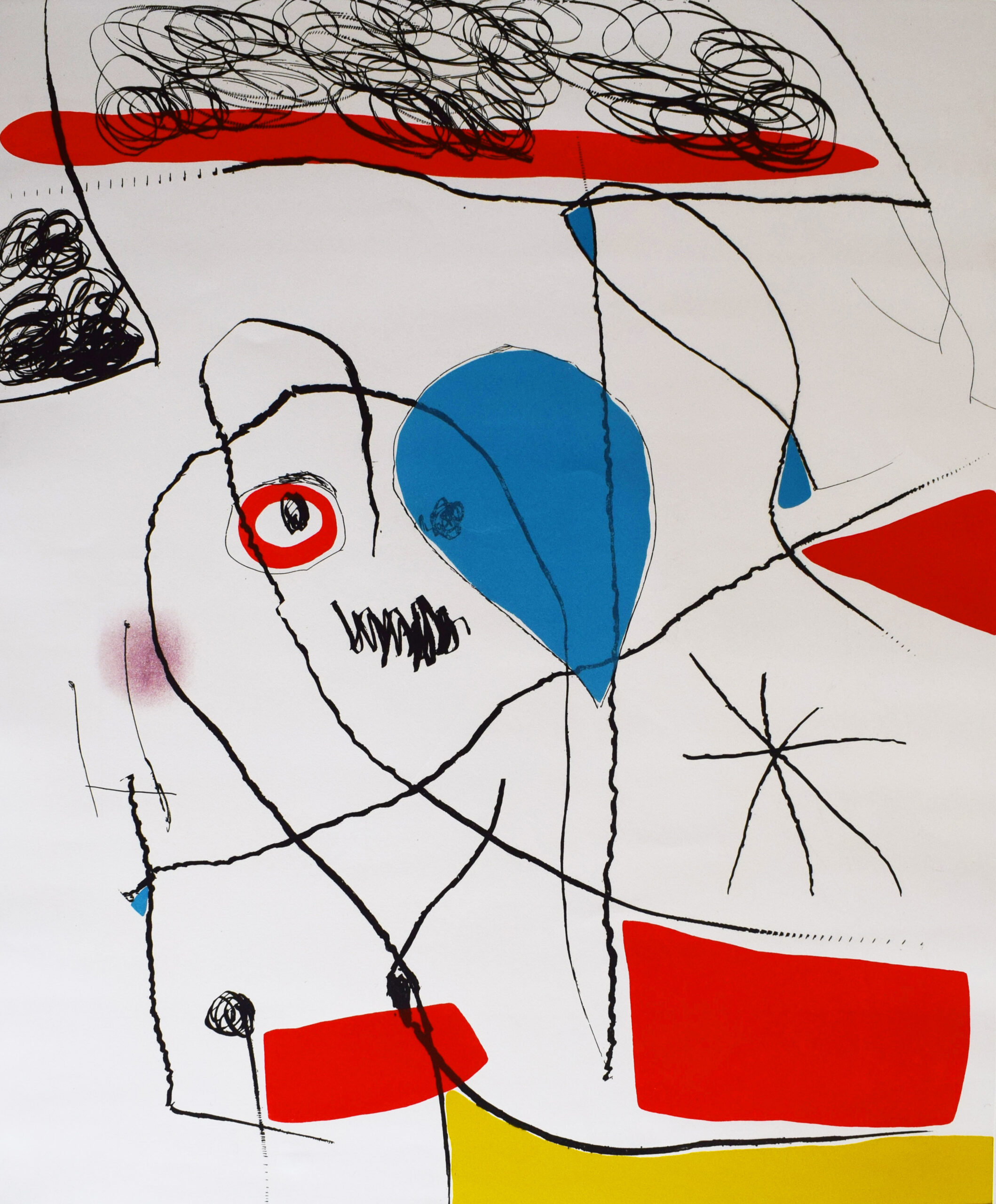 Composition IV, from: The Pine Tree of Formentor by Joan Miró