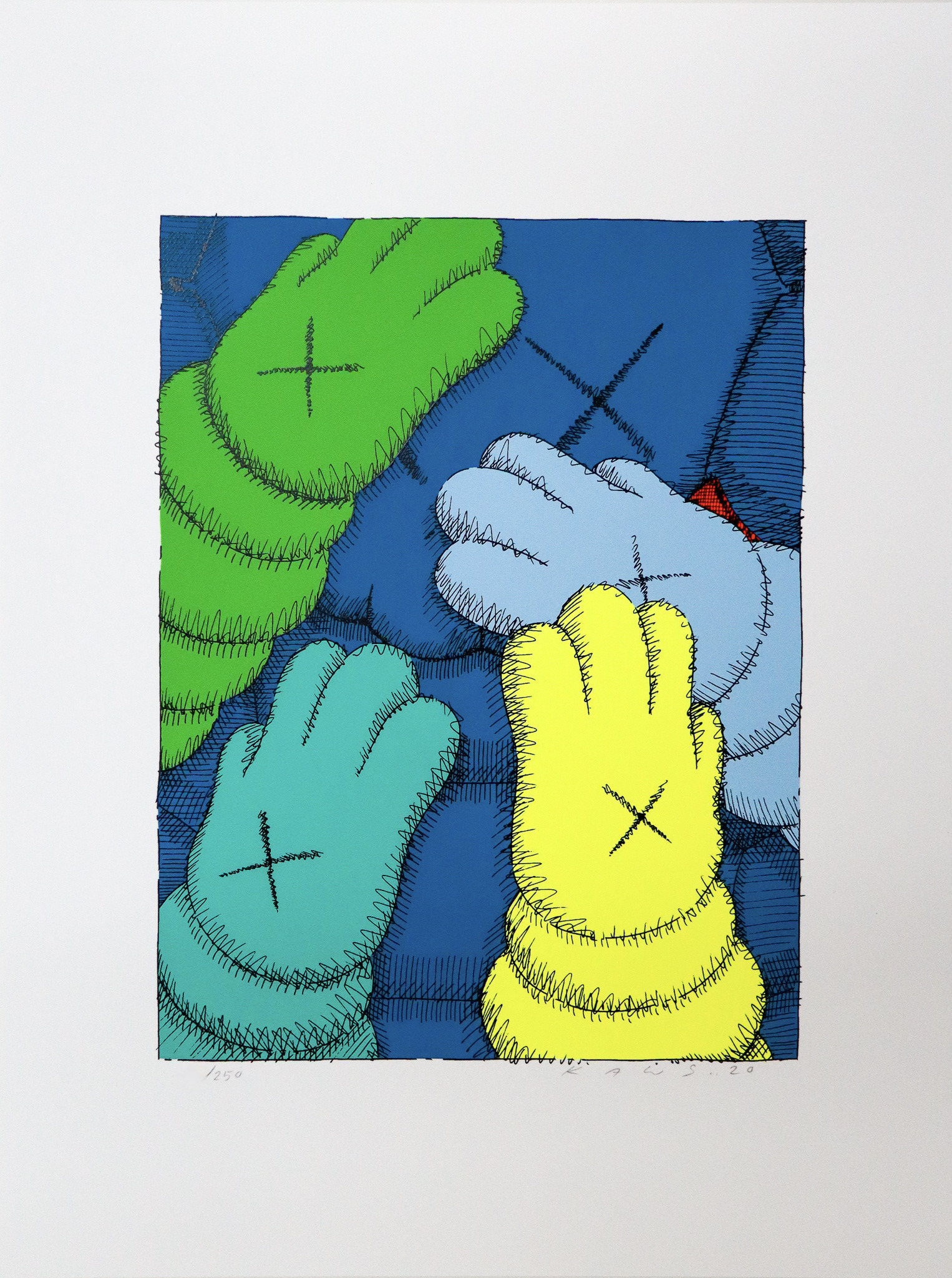 Untitled I (Urge) by KAWS