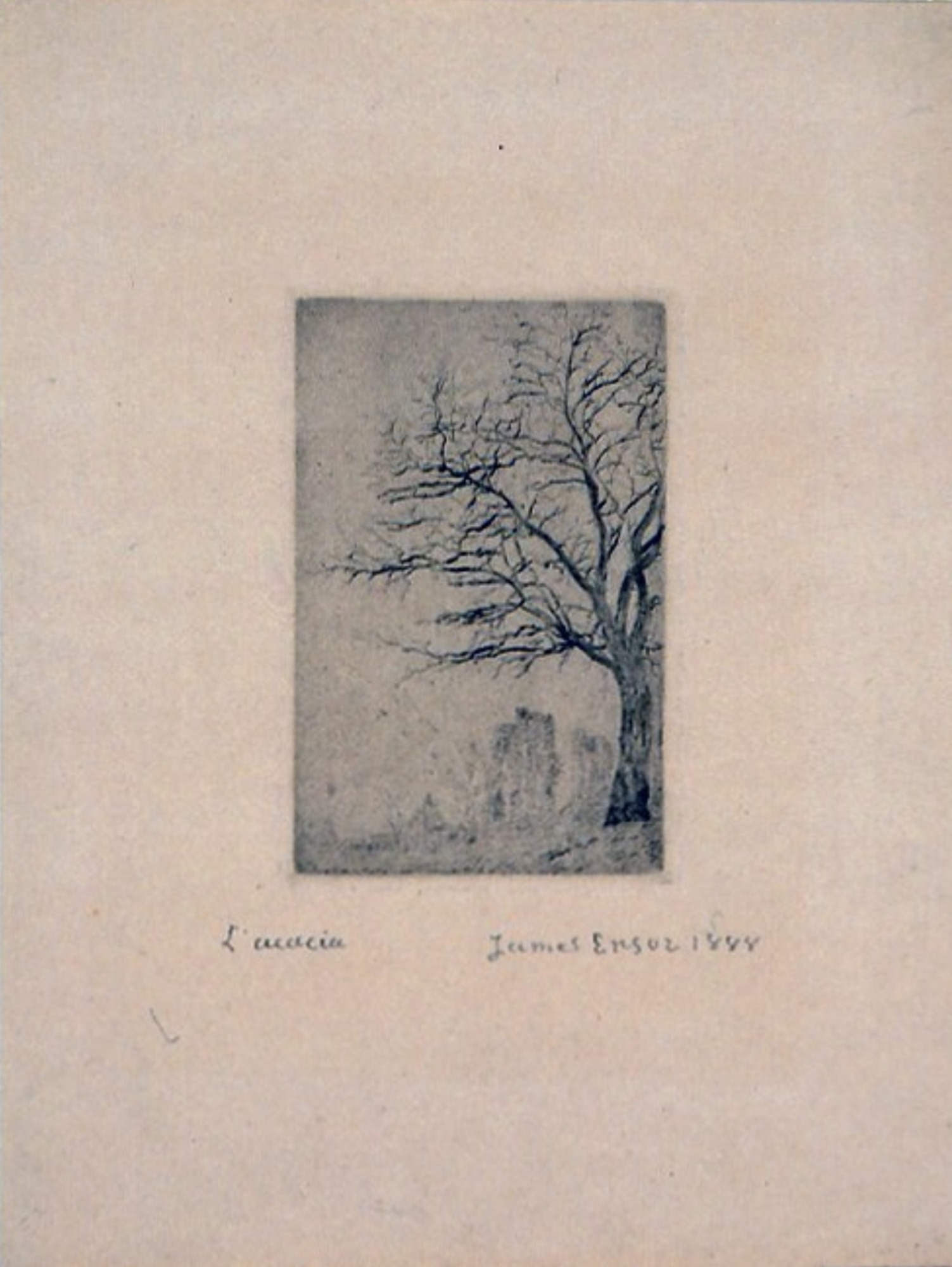 L’Acacia by James Ensor