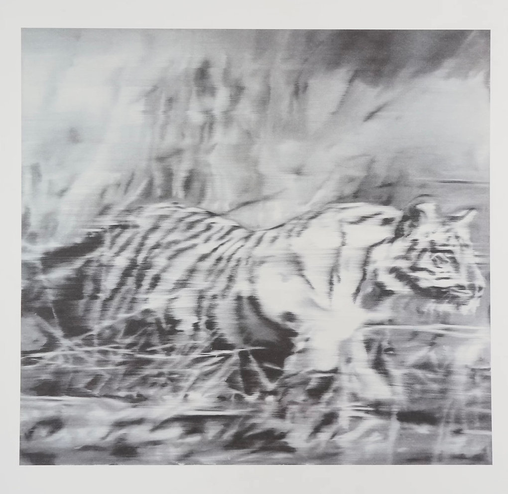 Gerhard Richter Tiger by Gerhard Richter