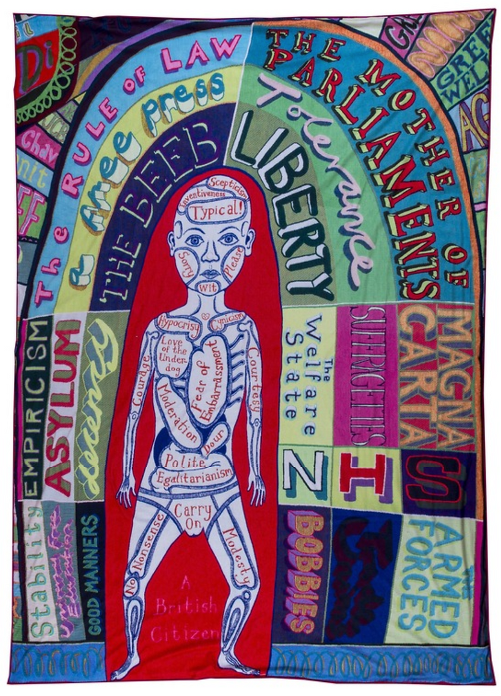 Grayson Perry Comfort Blanket by Grayson Perry