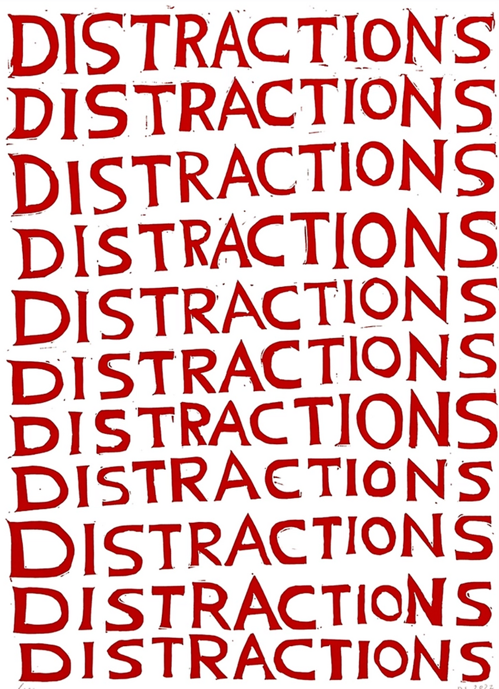 David Shrigley Distractions by David Shrigley