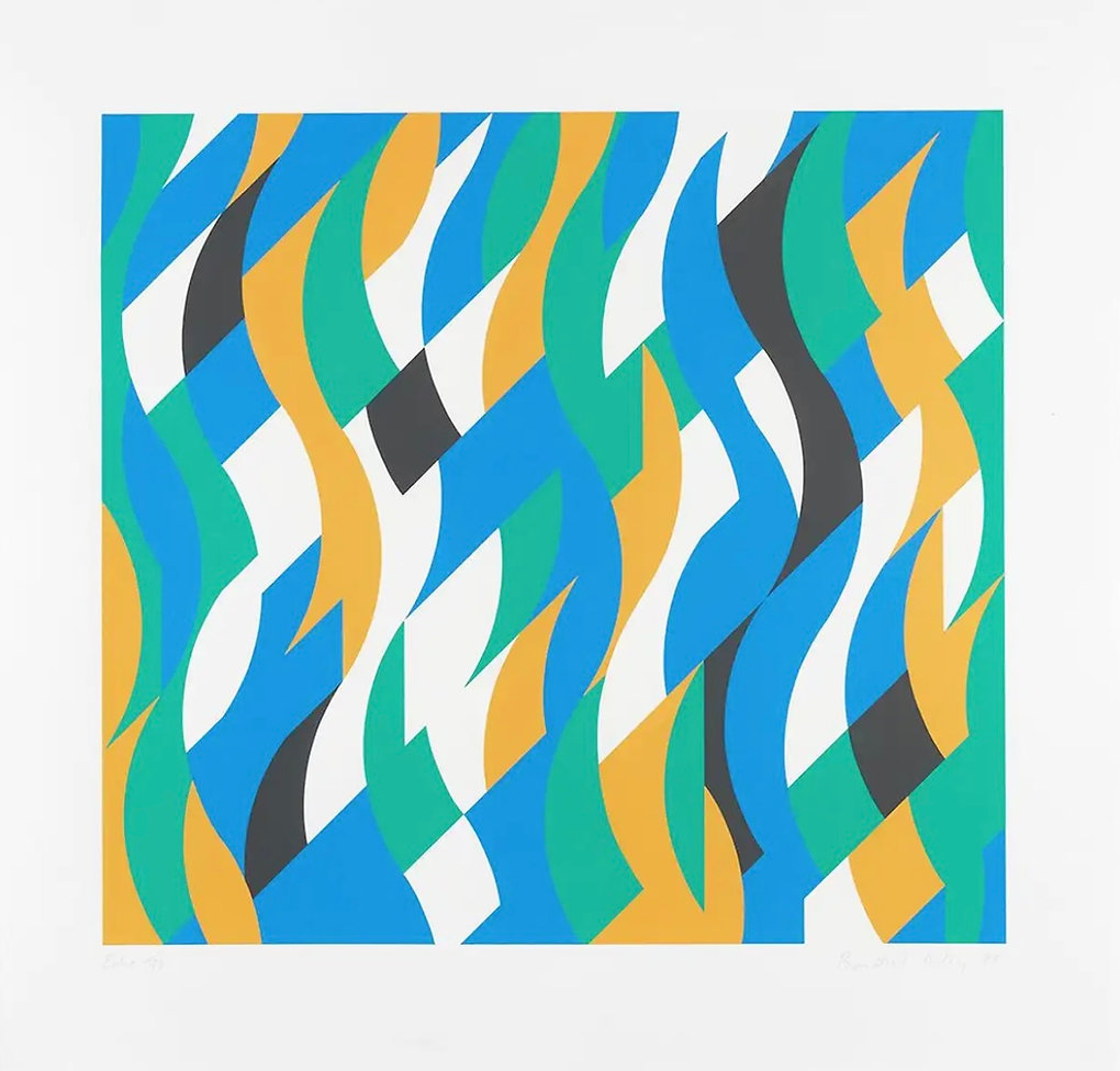 Bridget Riley Echo by Bridget Riley