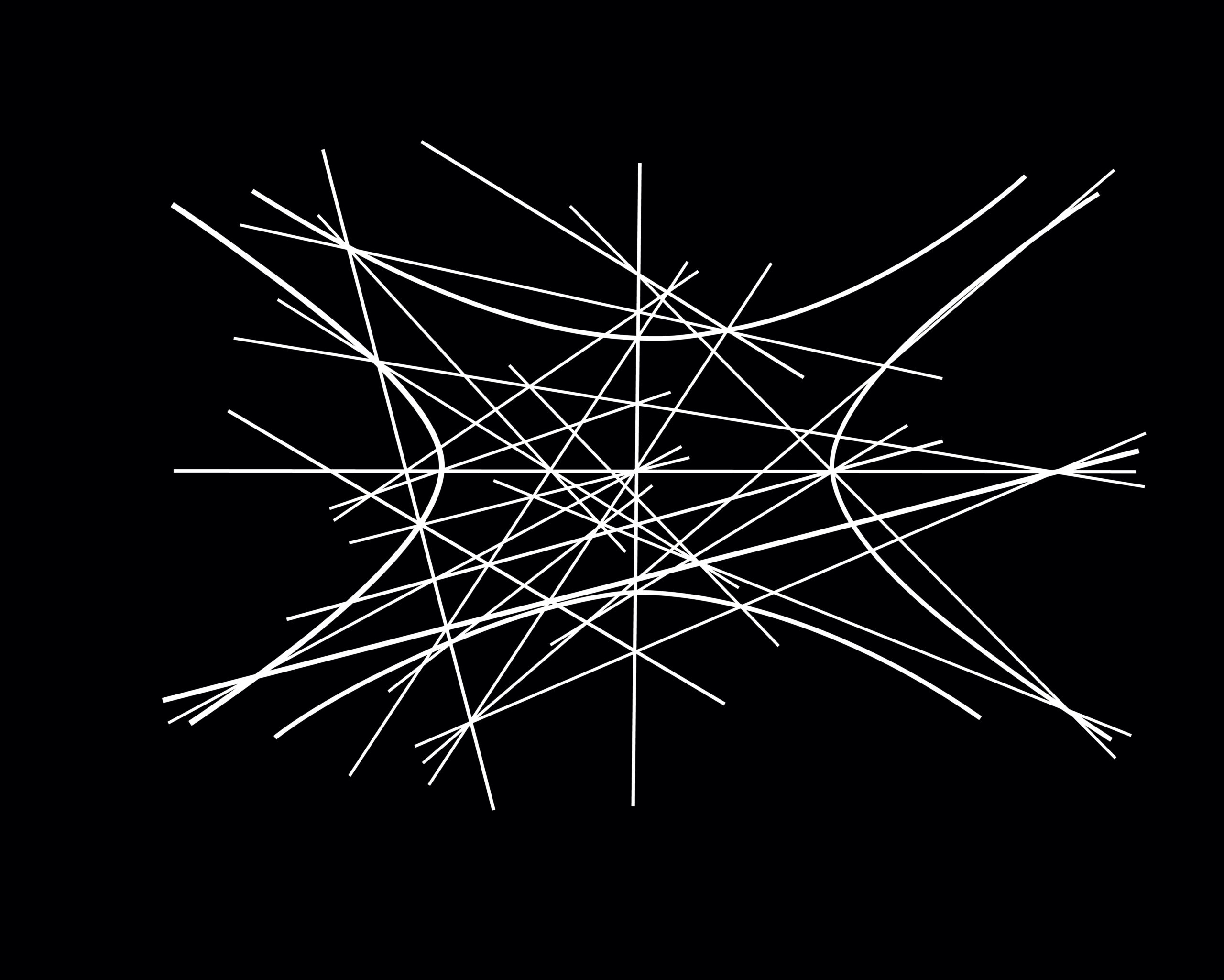 Asymptote of the Hyperbola by Clifford Singer