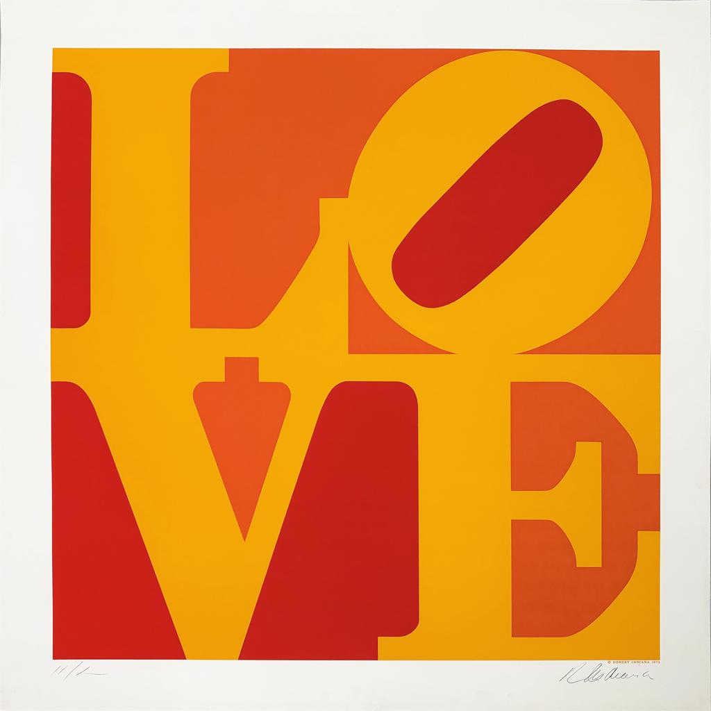 Golden Love by Robert Indiana