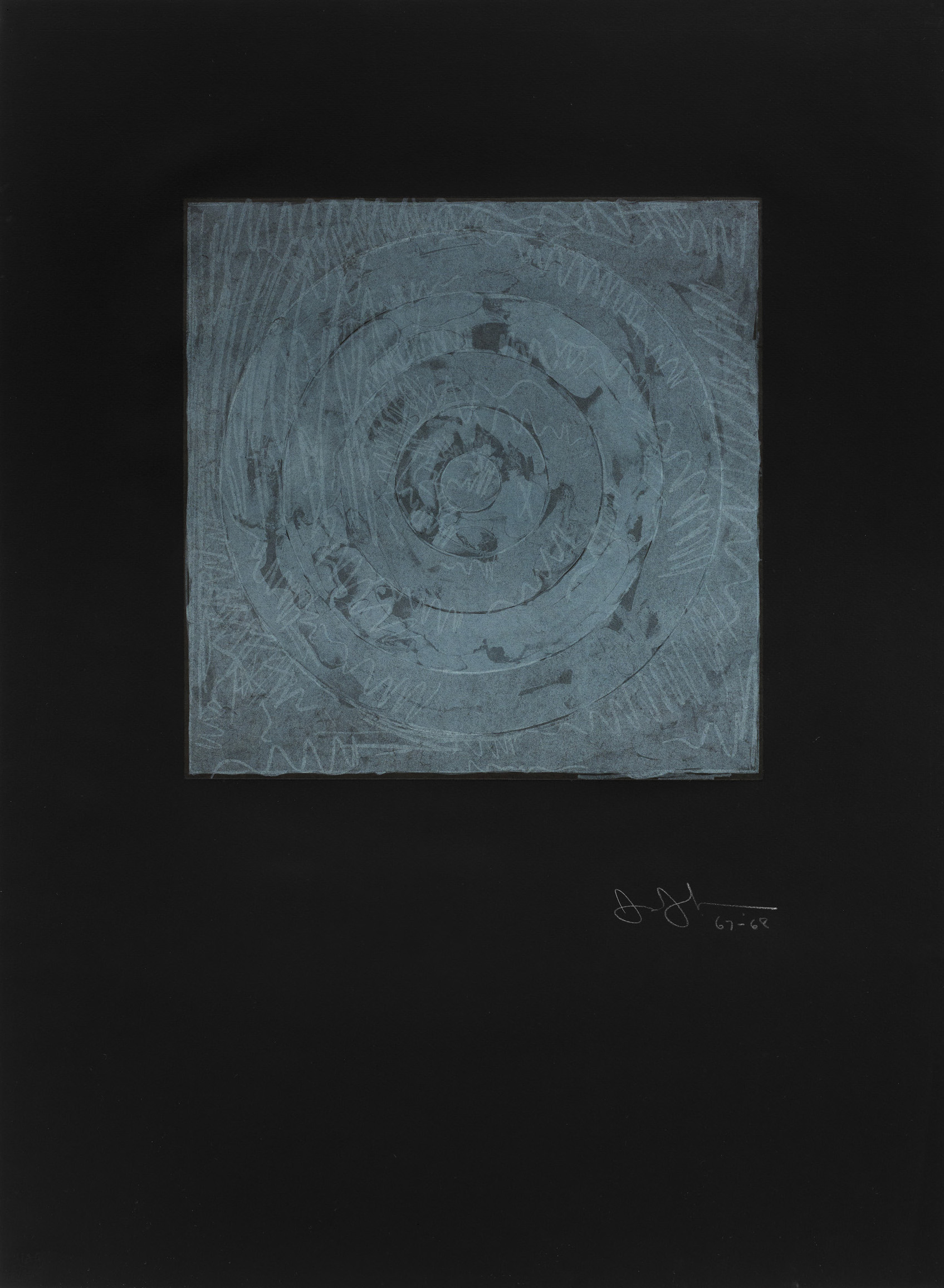 White Target by Jasper Johns