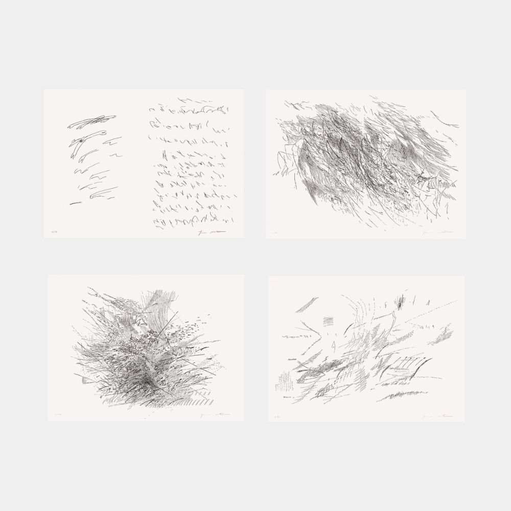 Sapphic Strophes: A Suite of Four Prints by Julie Mehretu