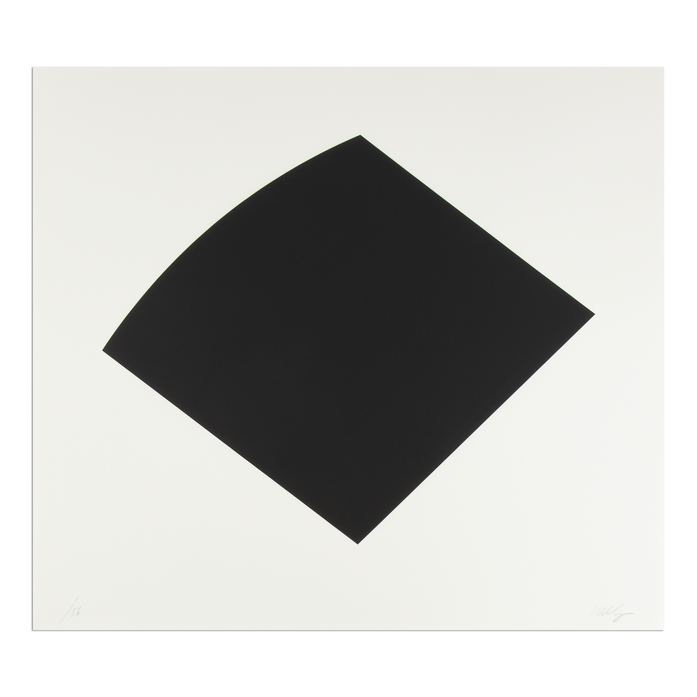 Small Black Curve by Ellsworth Kelly