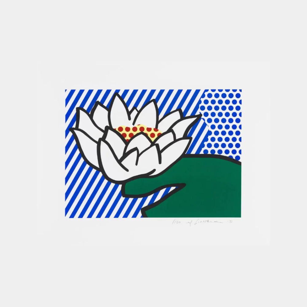 Water Lily by Roy Lichtenstein