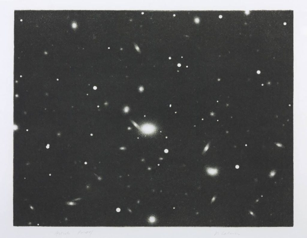 Galaxy by Vija Celmins