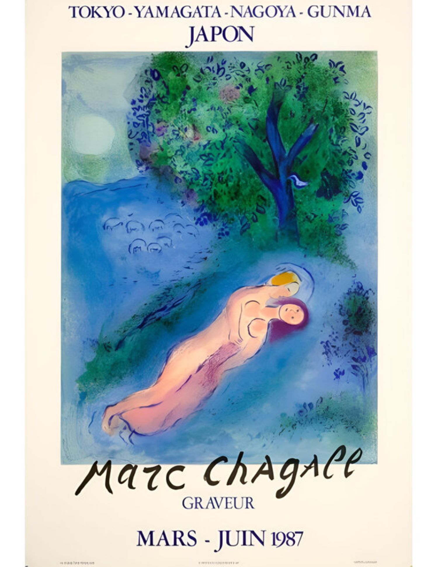 Tokyo Yamagata Japon by Marc Chagall