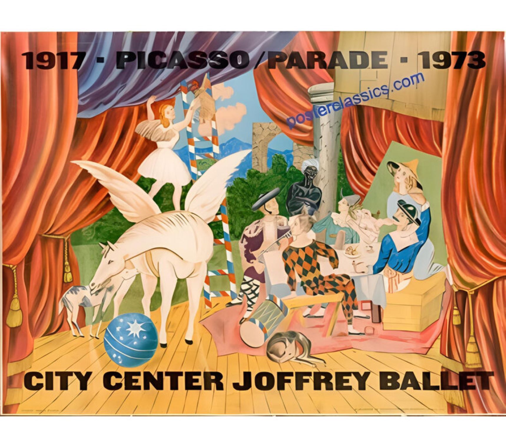 Parade for the Joffrey Ballet by Pablo Picasso