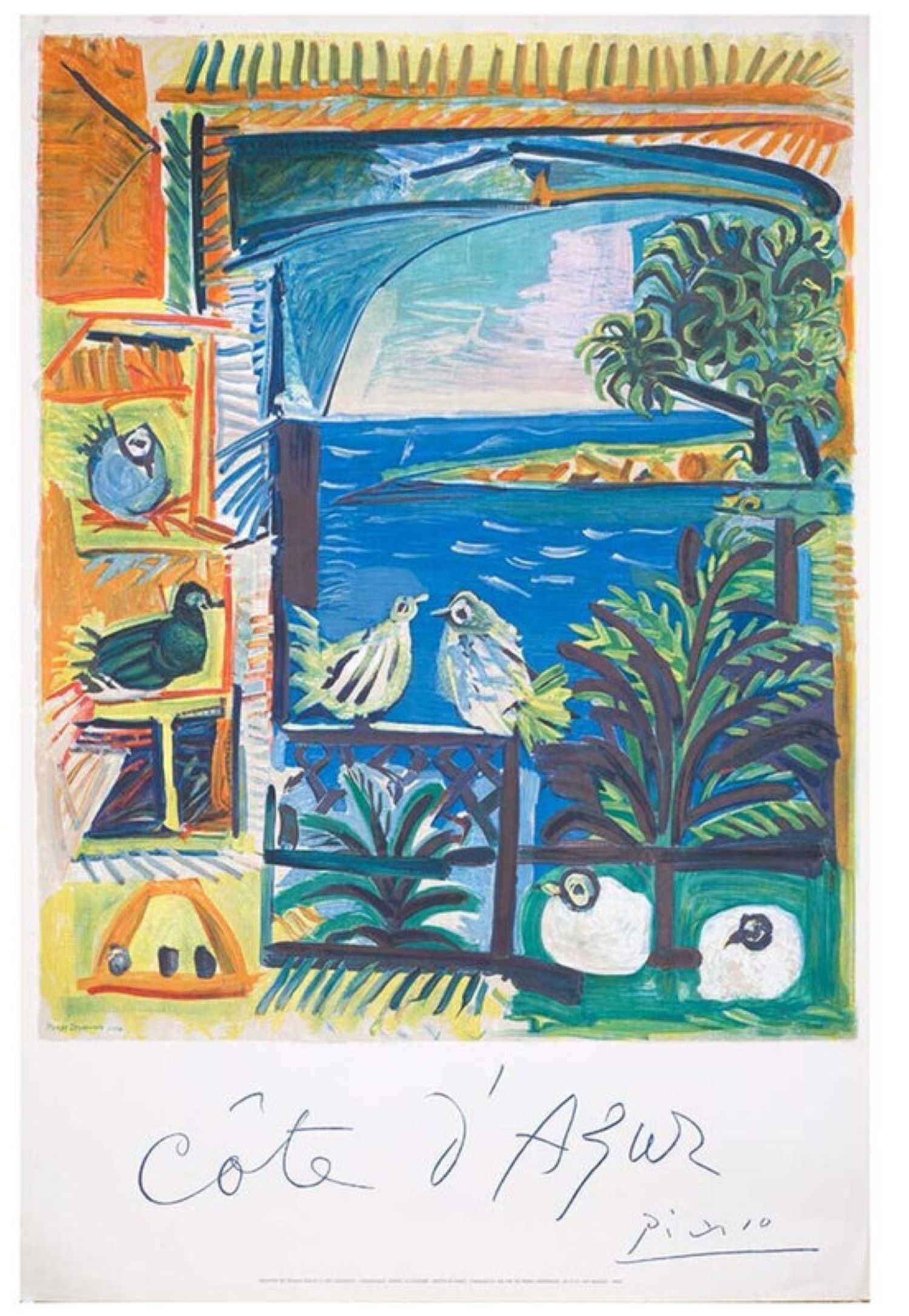 Cote D’Azur by Pablo Picasso