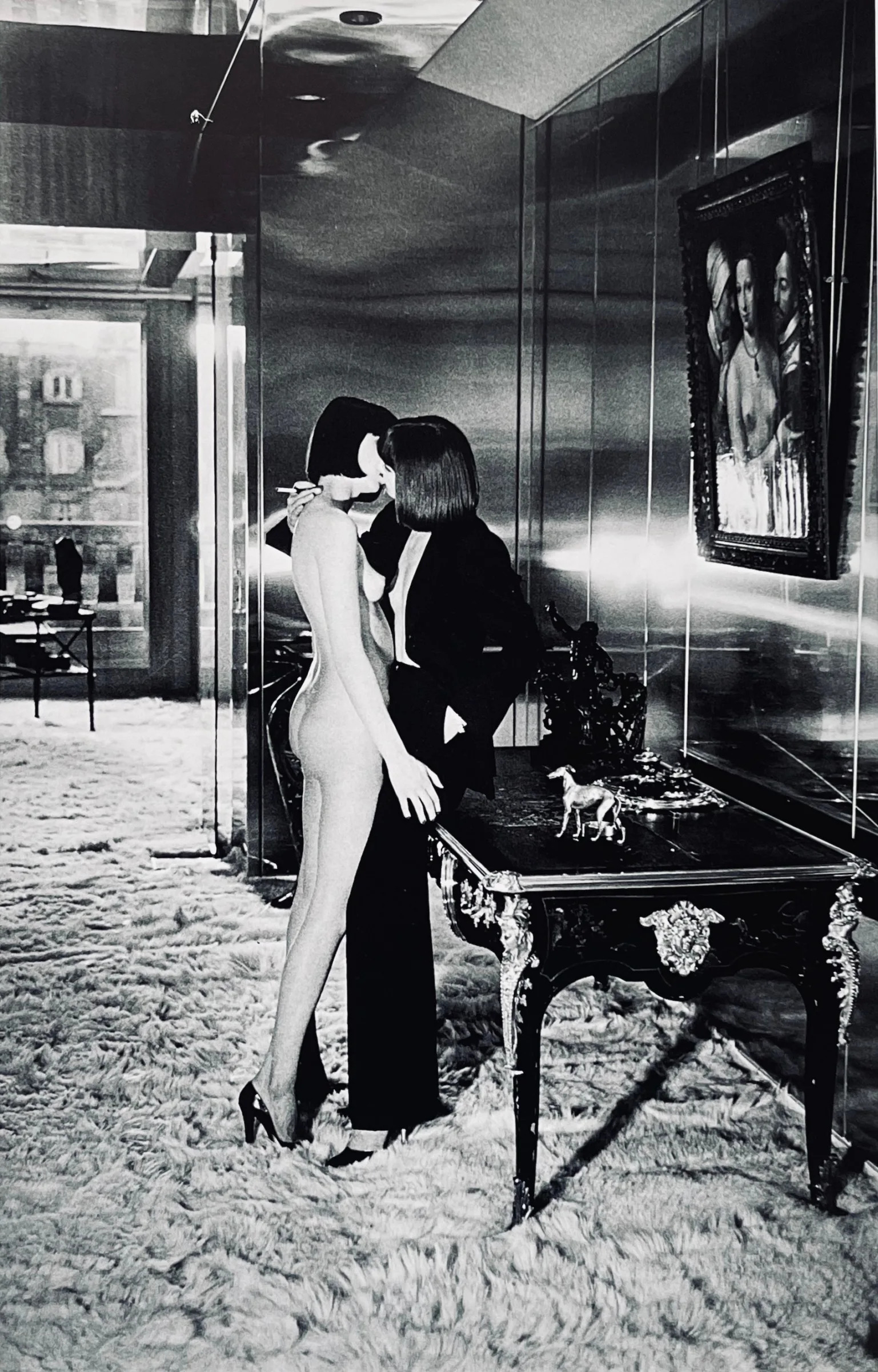 Mannequins, Quai d’Orsay, Paris, 1978 by Helmut Newton