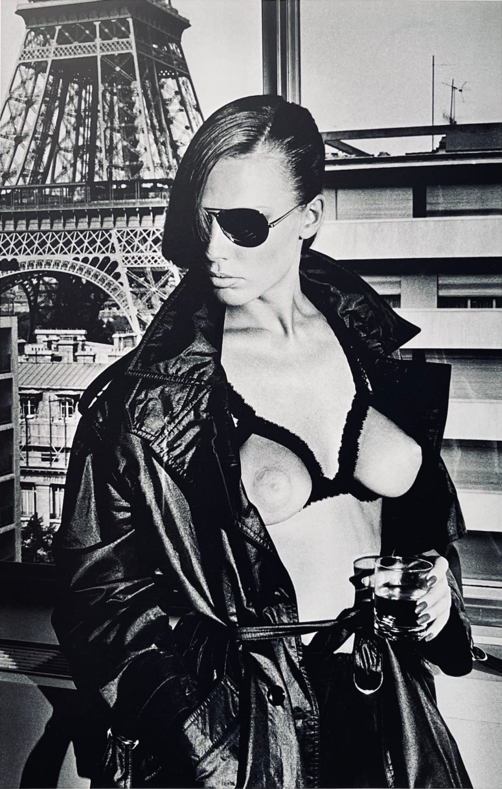 Gunilla Bergstrom, Paris, 1977 by Helmut Newton