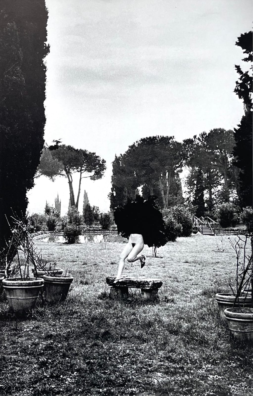 In a Garden near Rome, 1977 by Helmut Newton