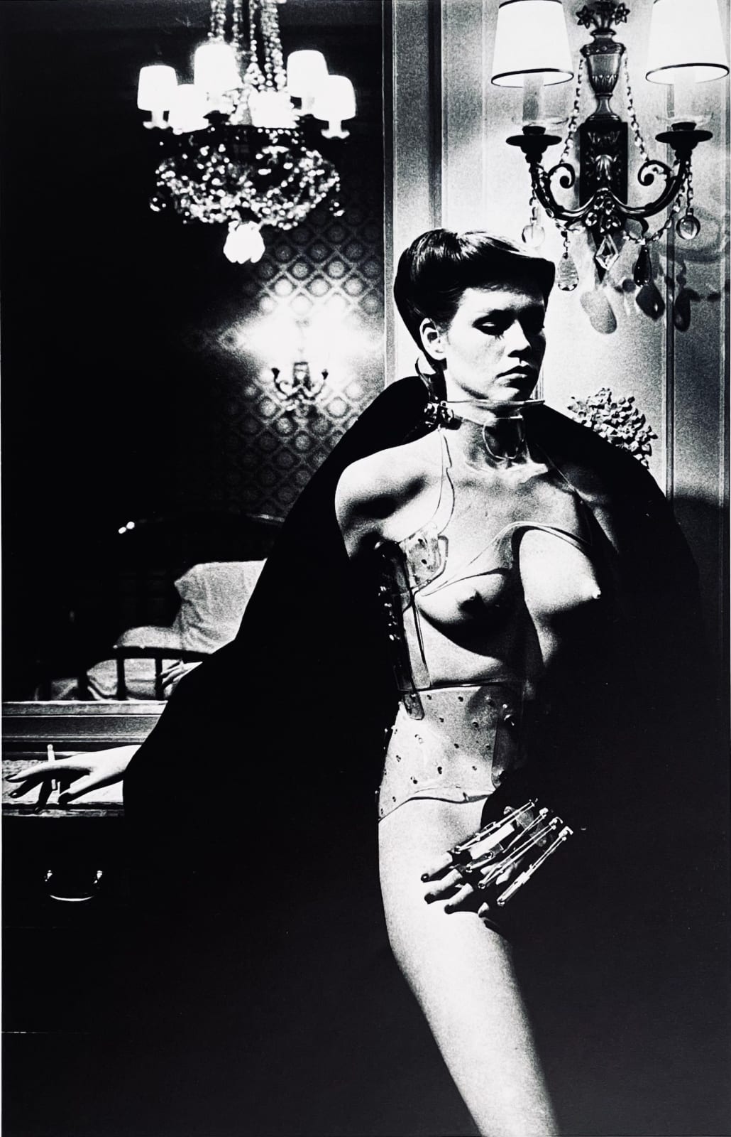 Jane Kirby, Ave Klerber, Paris, 1977 by Helmut Newton