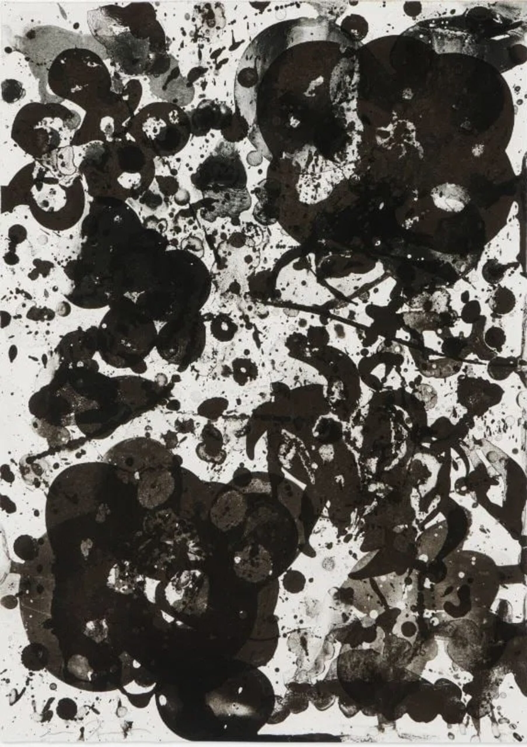 Untitled (LAP19) by Sam Francis