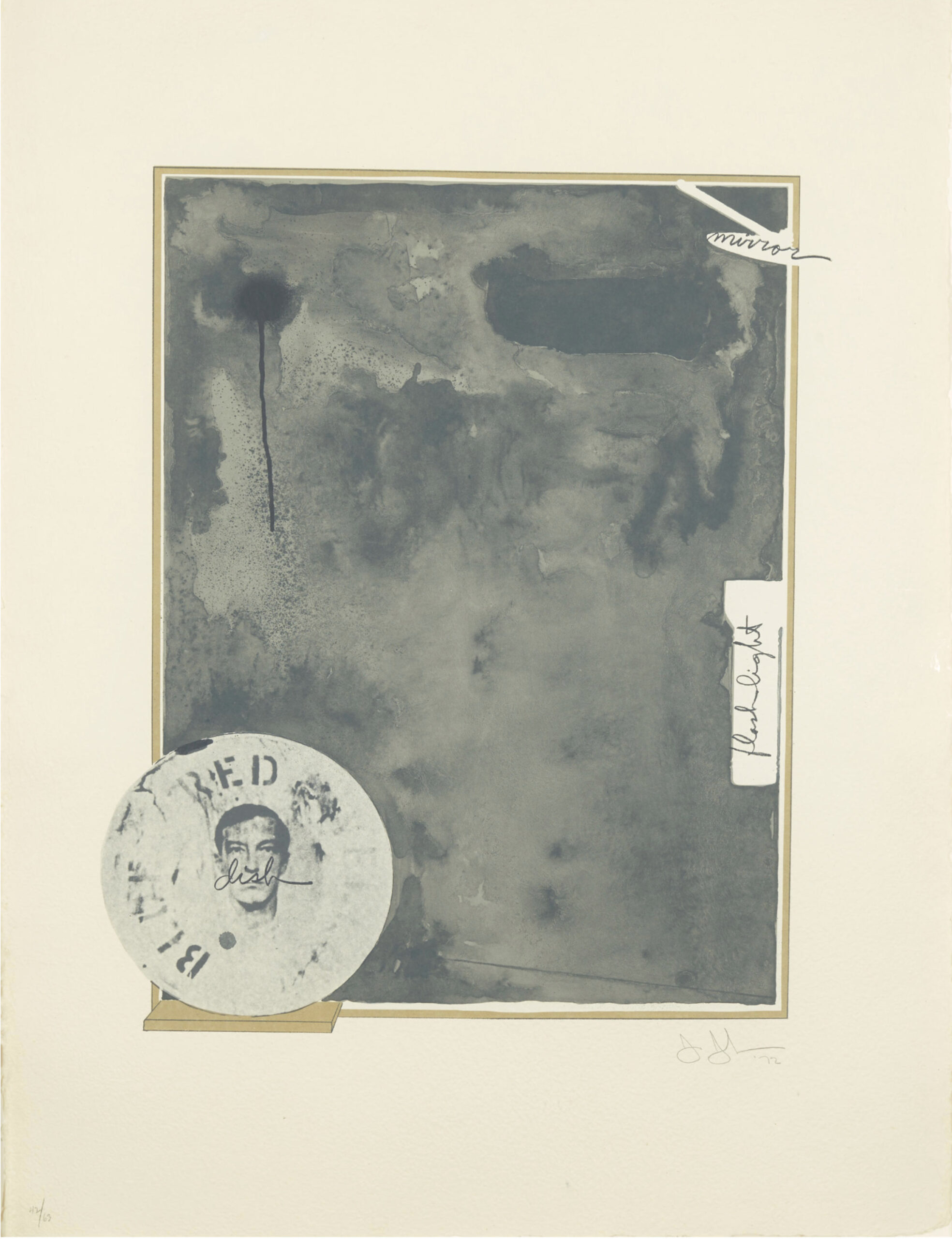 Souvenir I by Jasper Johns