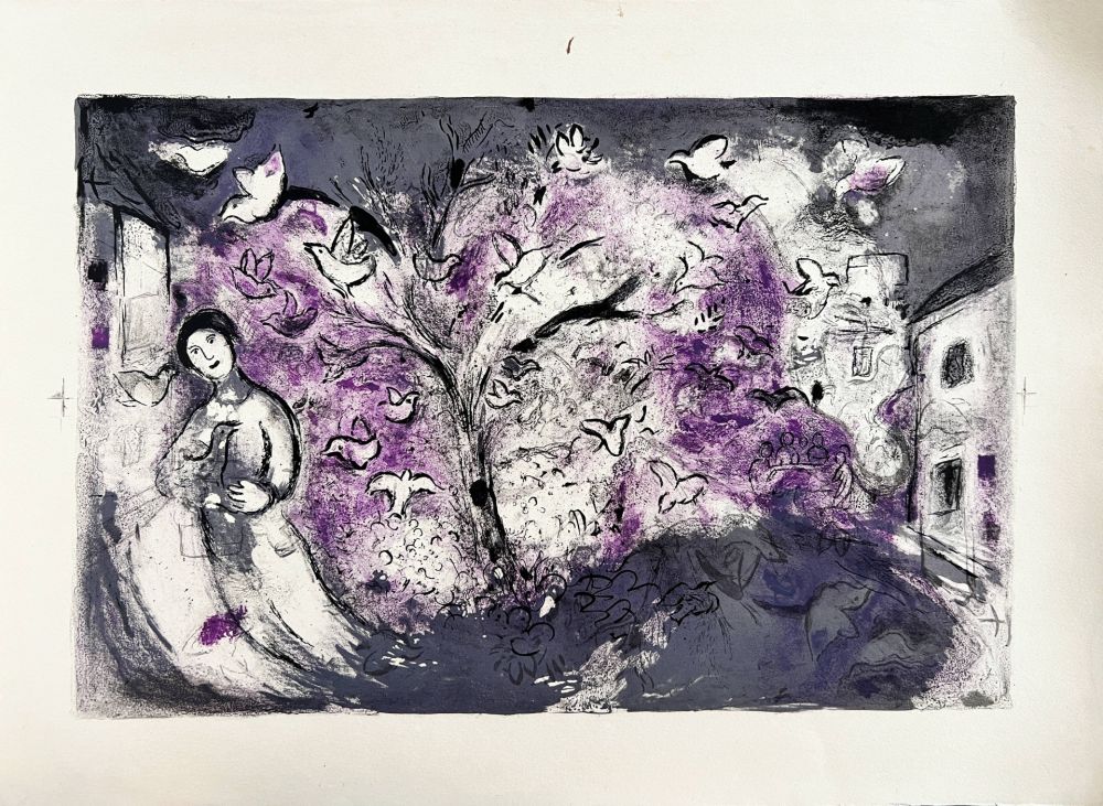 Daphnes and Chloé, Plate XXVI by Marc Chagall