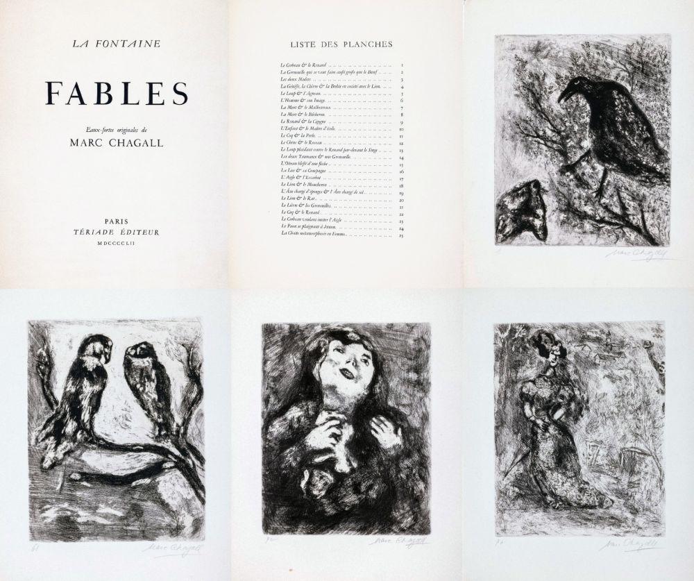 Fables by Marc Chagall