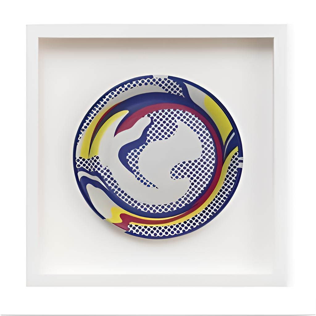 Paper Plate by Roy Lichtenstein