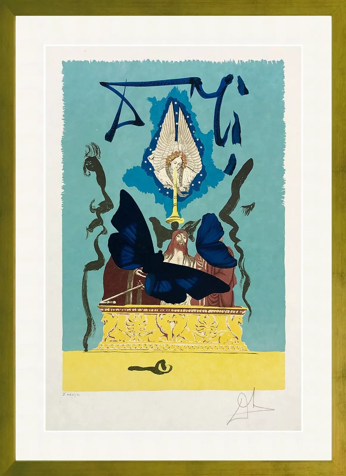 The Resurrection (hand signed lithograph) by Salvador Dalí