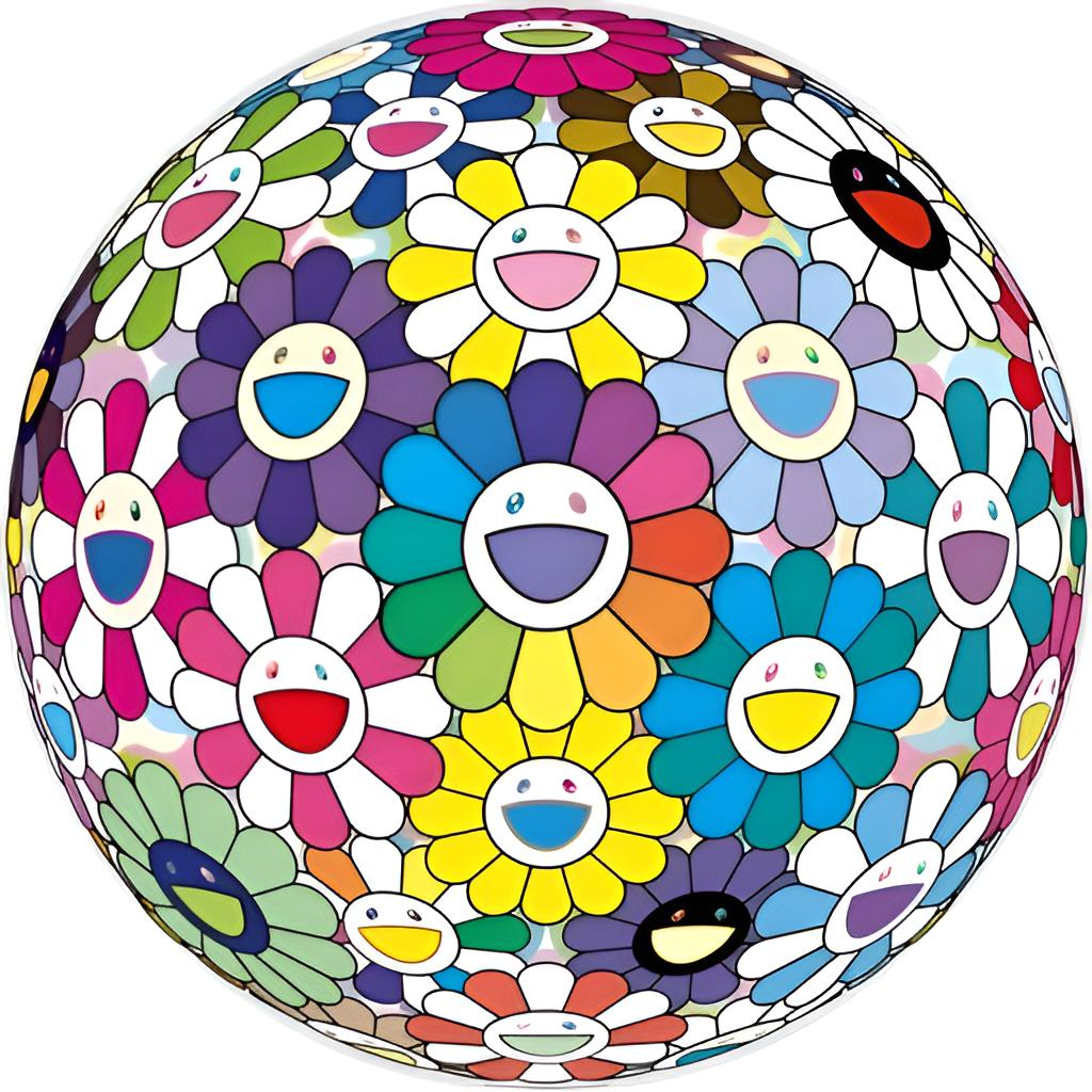 Prayer At The Festival by Takashi Murakami