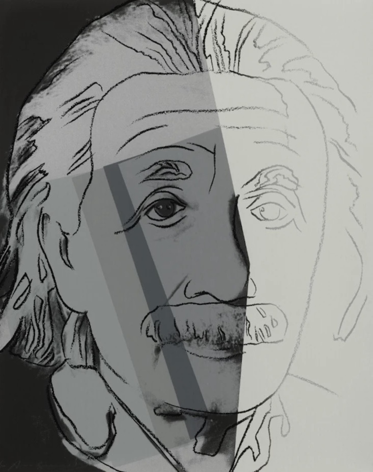 Albert Einstein (FS.II 229) by Andy Warhol