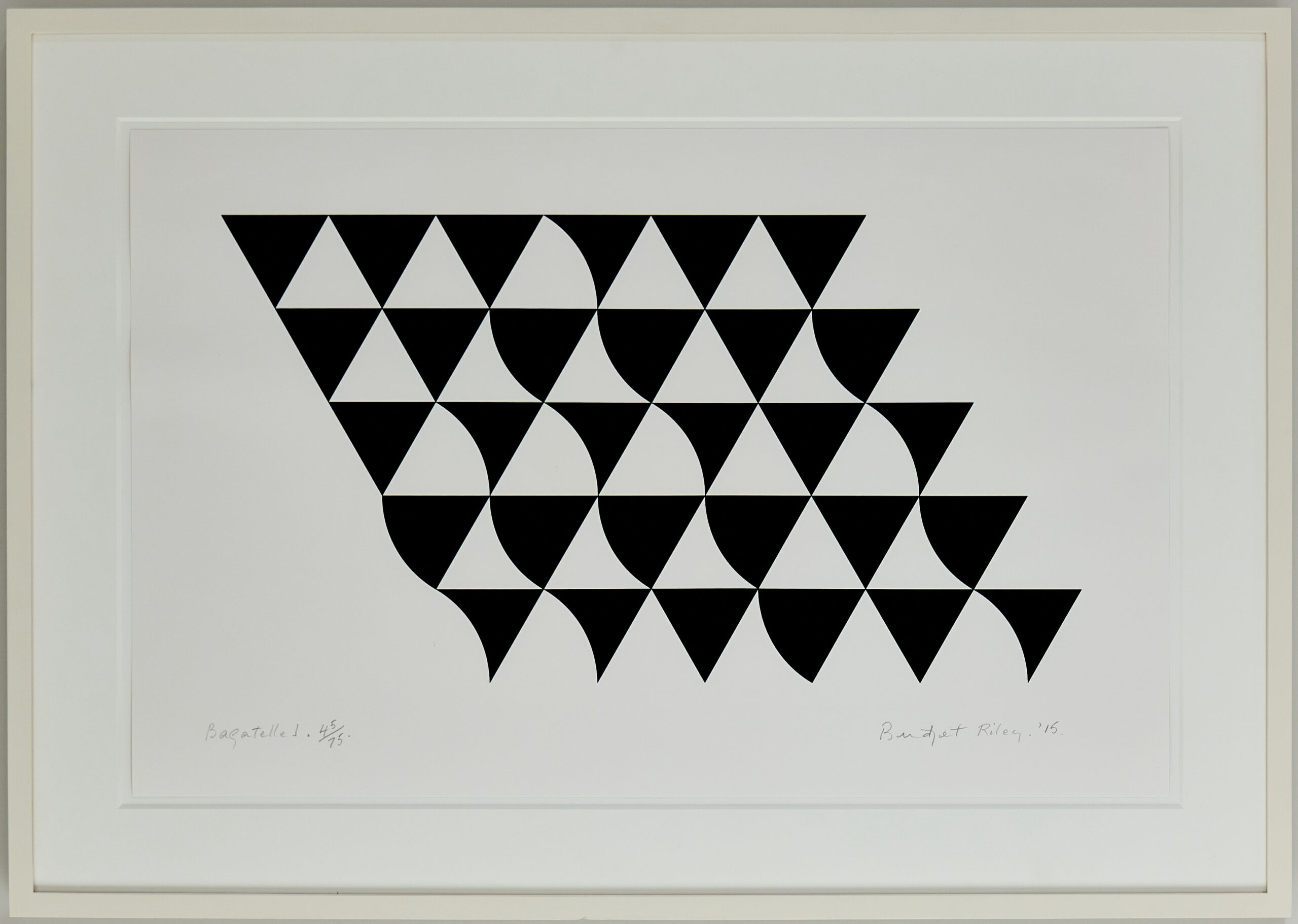 Bagatelle 1 by Bridget Riley