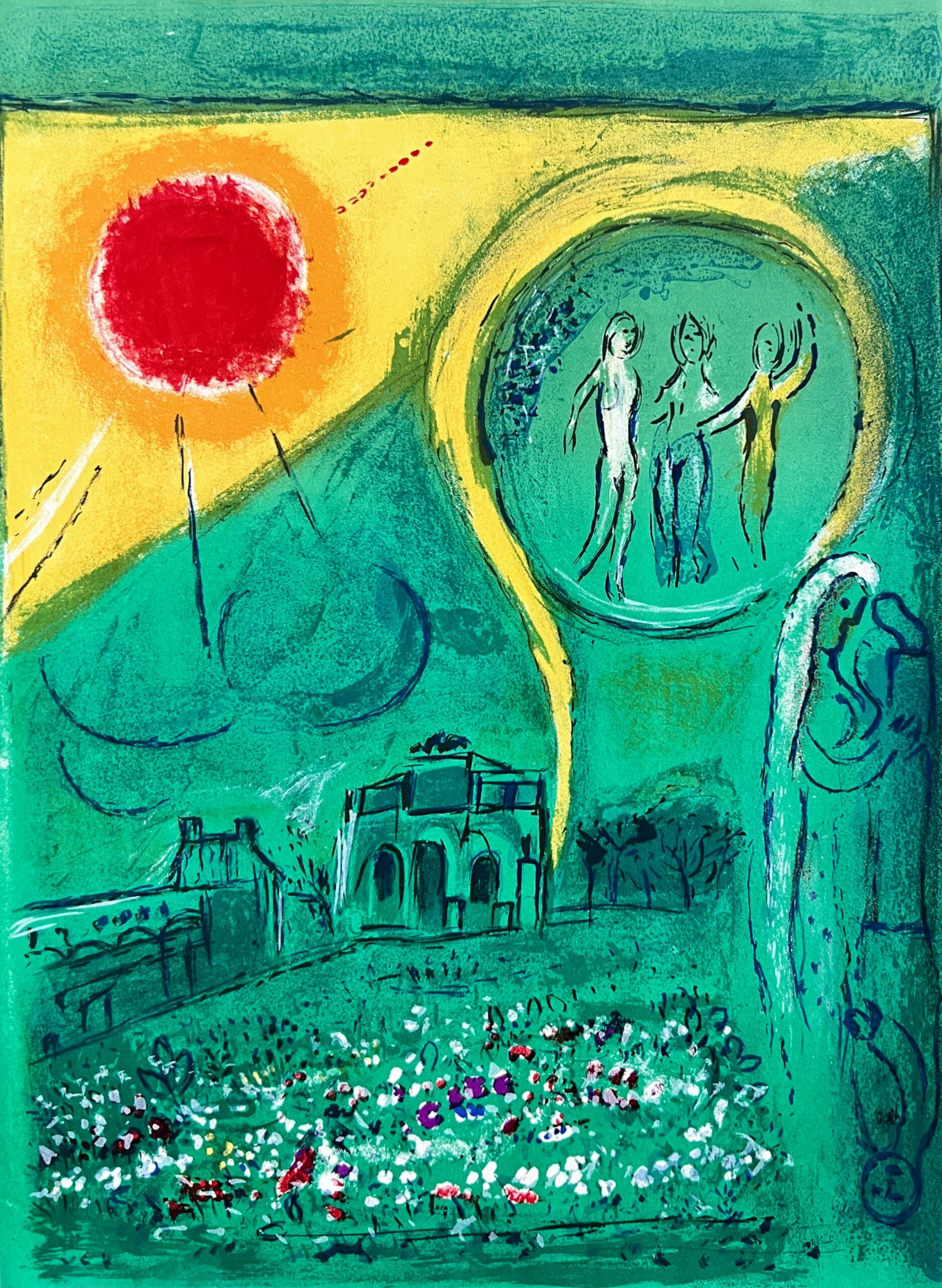 Carrousel du Louvre by Marc Chagall