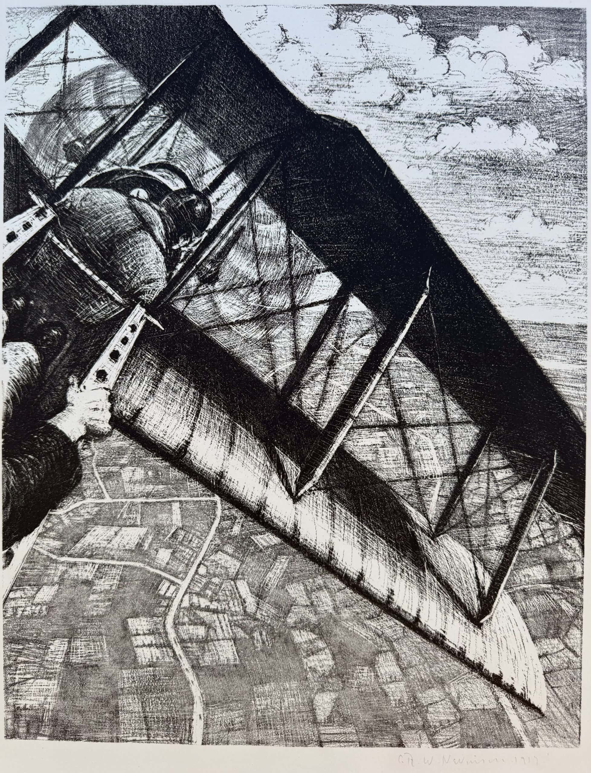 Banking at 4000 Feet by Christopher Nevinson