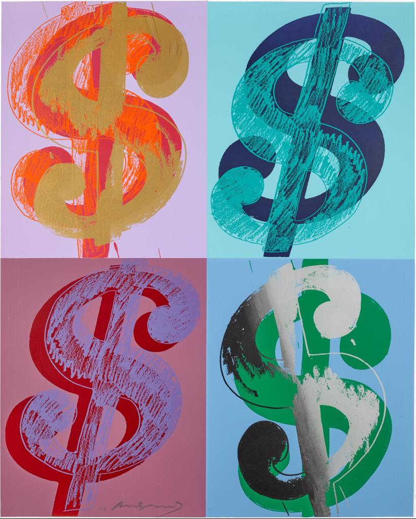 $ (Quadrant), II.283 by Andy Warhol