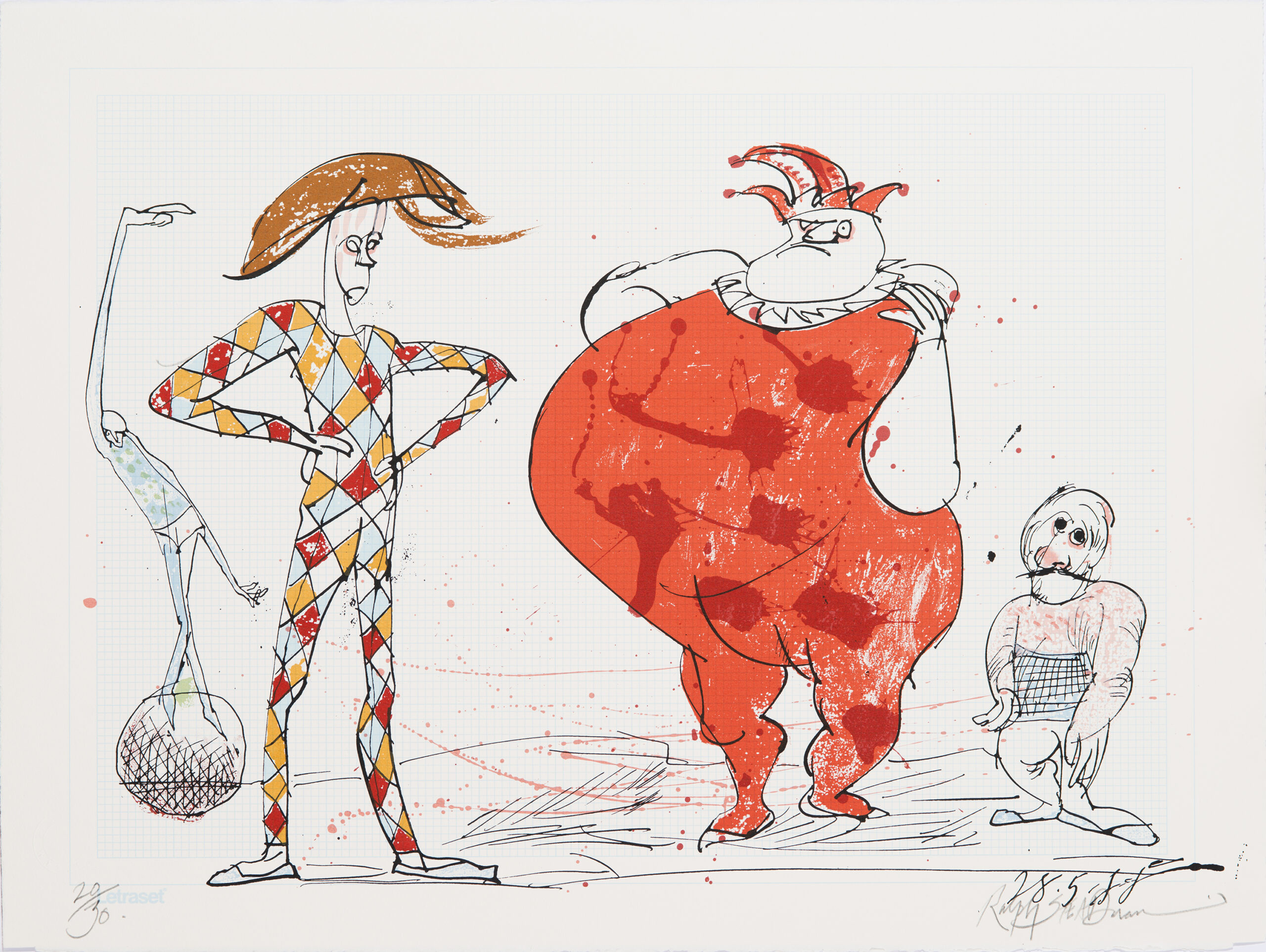 Harlequin 2 by Ralph Steadman