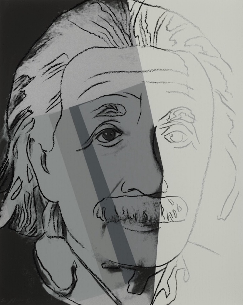 Albert Einstein by Andy Warhol