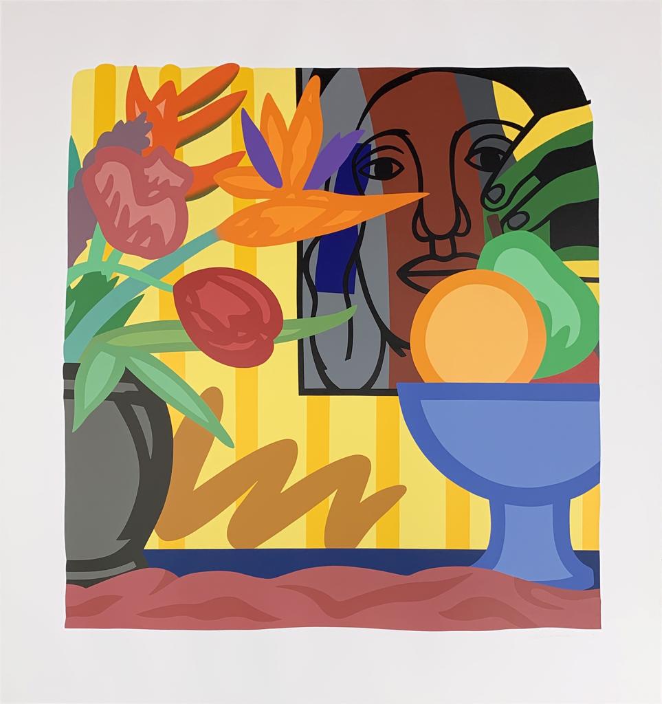 Mixed Bouquet with Leger by Tom Wesselmann