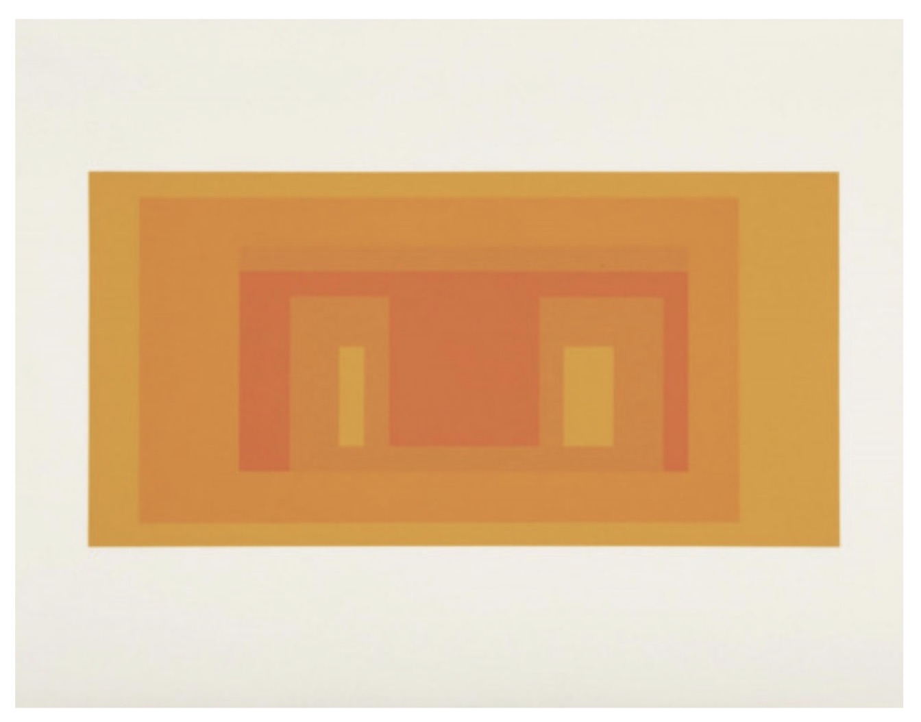 I-S Va 4  (from Six Variants) by Josef Albers