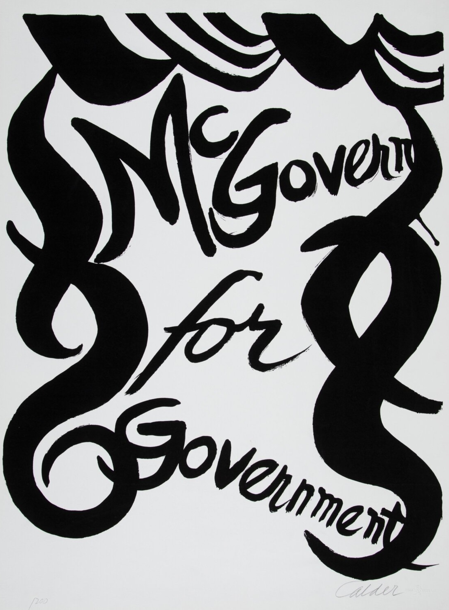 McGovern for Government by Alexander Calder