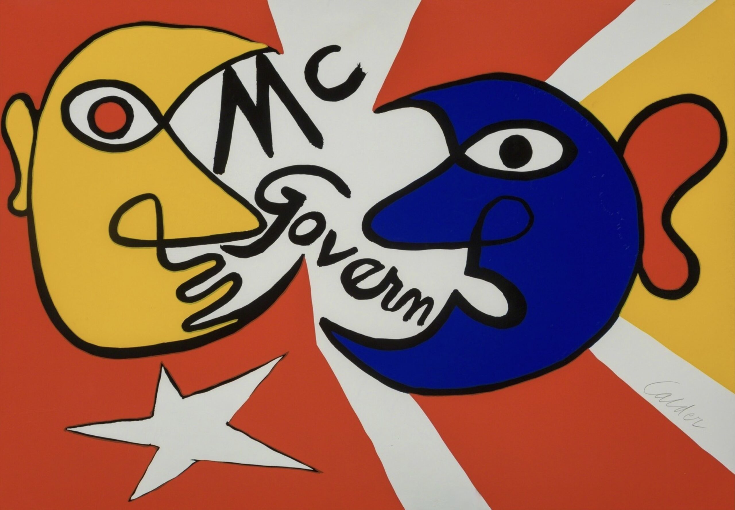 McGovern for McGovernment by Alexander Calder