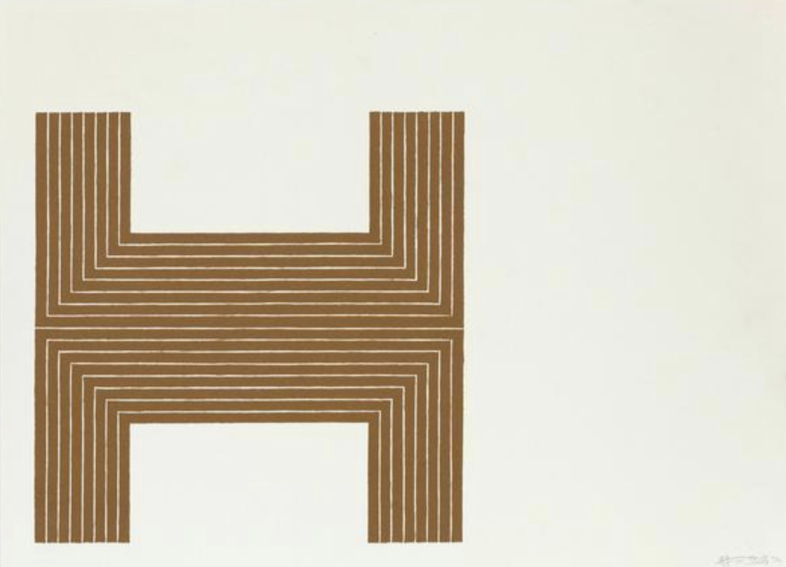 Pagosa springs (from Copper Series) by Frank Stella