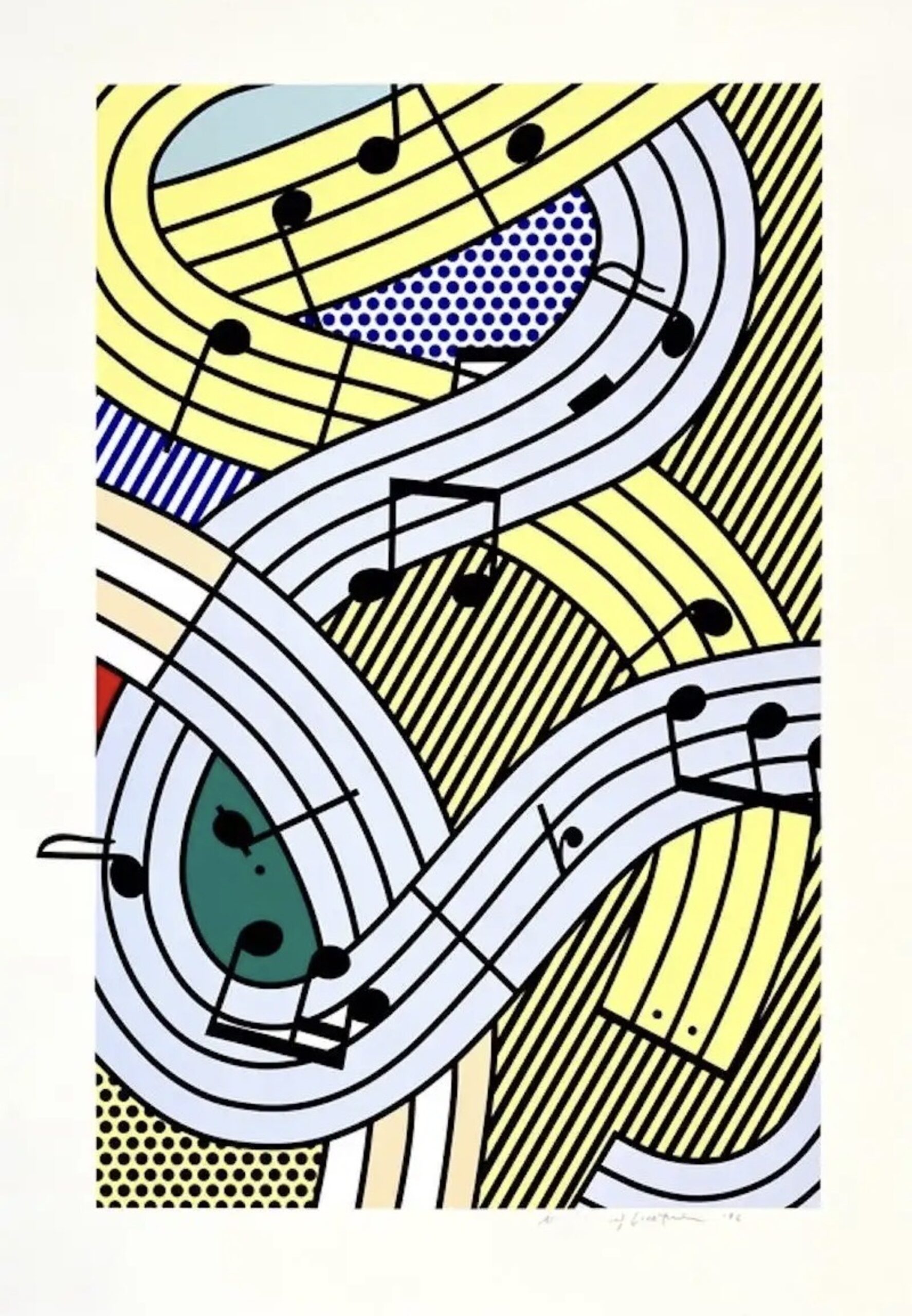 Composition III by Roy Lichtenstein