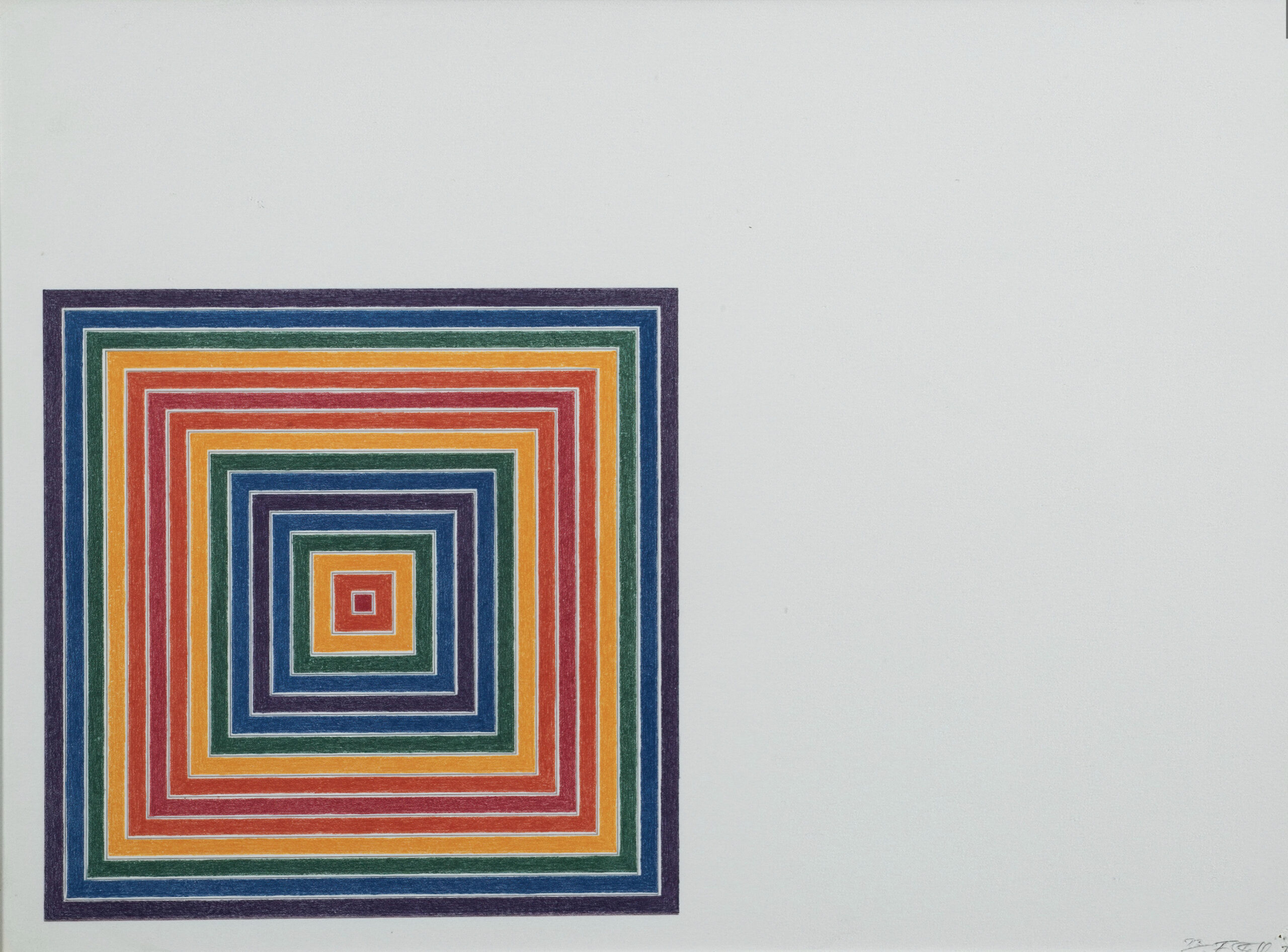 Gran Cairo (from multicolored squares) by Frank Stella